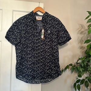 Penguin “heritage slim fit” button down t shirt